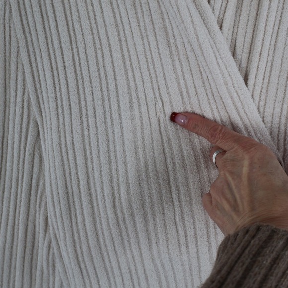 Barefoot Dreams CozyChic Ultra Lite Hooded Cardigan Womens S Cream Soft Lounge - Picture 7 of 16